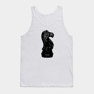 Chess knight design Tank Top